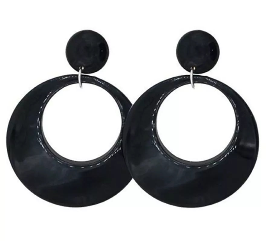 Translation missing: fr.Pendientes de Flamenco Aro grande de 10 cm en varios colores