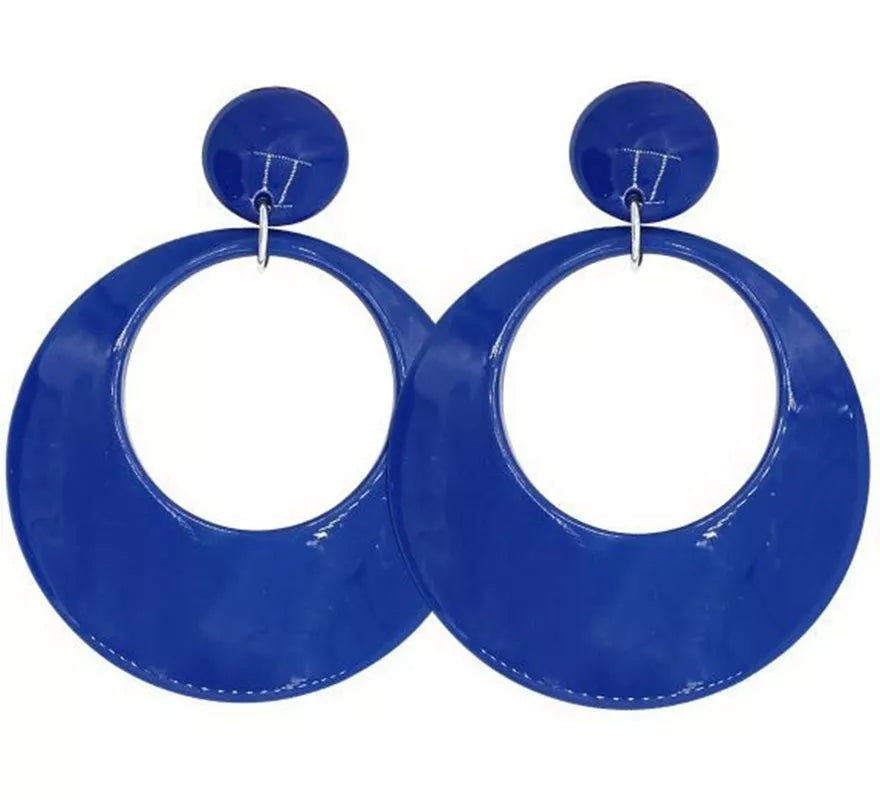 Translation missing: fr.Pendientes de Flamenco Aro grande de 10 cm en varios colores
