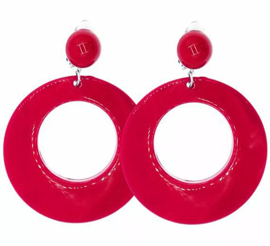 Translation missing: fr.Pendientes de Flamenco Aro grande de 10 cm en varios colores