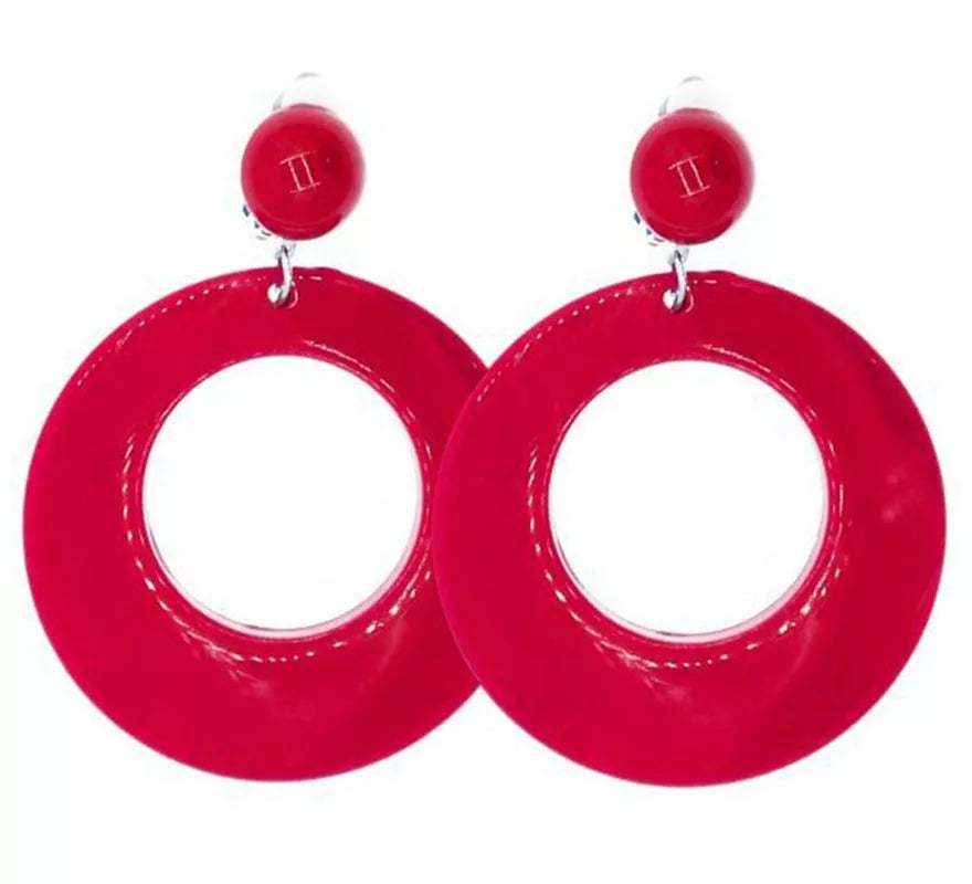 Translation missing: fr.Pendientes de Flamenco Aro mediano de 6 cm en varios colores