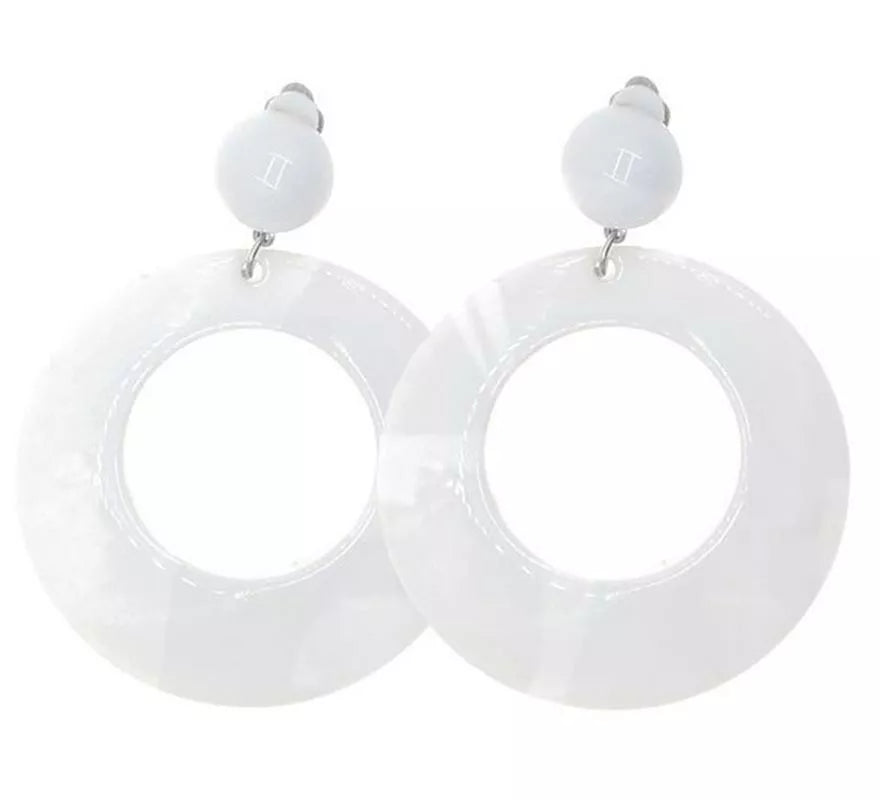 Translation missing: fr.Pendientes de Flamenco Aro mediano de 6 cm en varios colores