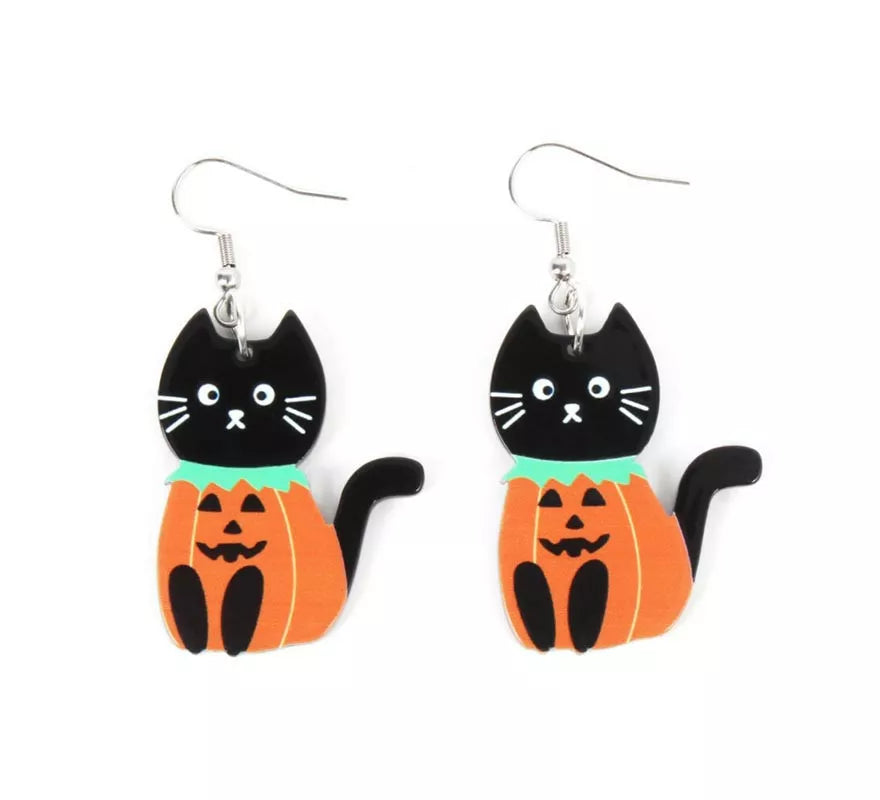 Translation missing: fr.Pendientes de Gato Calabaza tierno