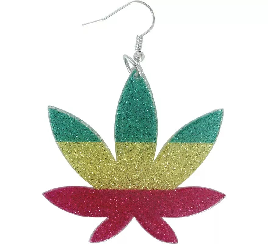 Translation missing: fr.Pendientes de Hoja Marihuana
