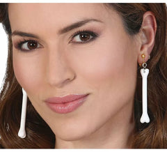 Boucles d'oreilles en os troglodyte