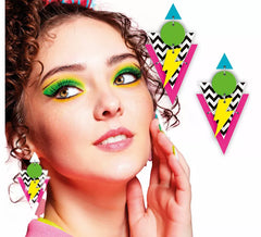 Boucles d'oreilles adultes années 80