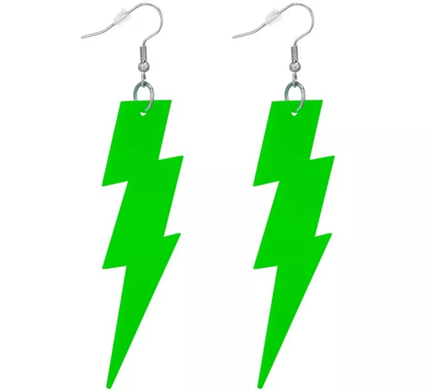 Translation missing: fr.Pendientes de Rayo Años 80 Neón en varios colores