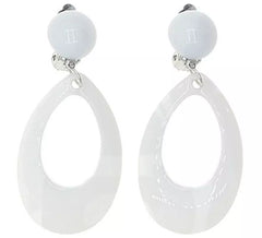 Boucles d'oreilles Séville de 8 cm de différentes couleurs