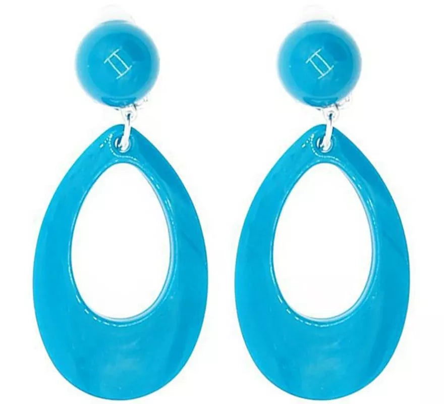 Translation missing: fr.Pendientes de Sevillana Ovalados de 8 cm en varios colores