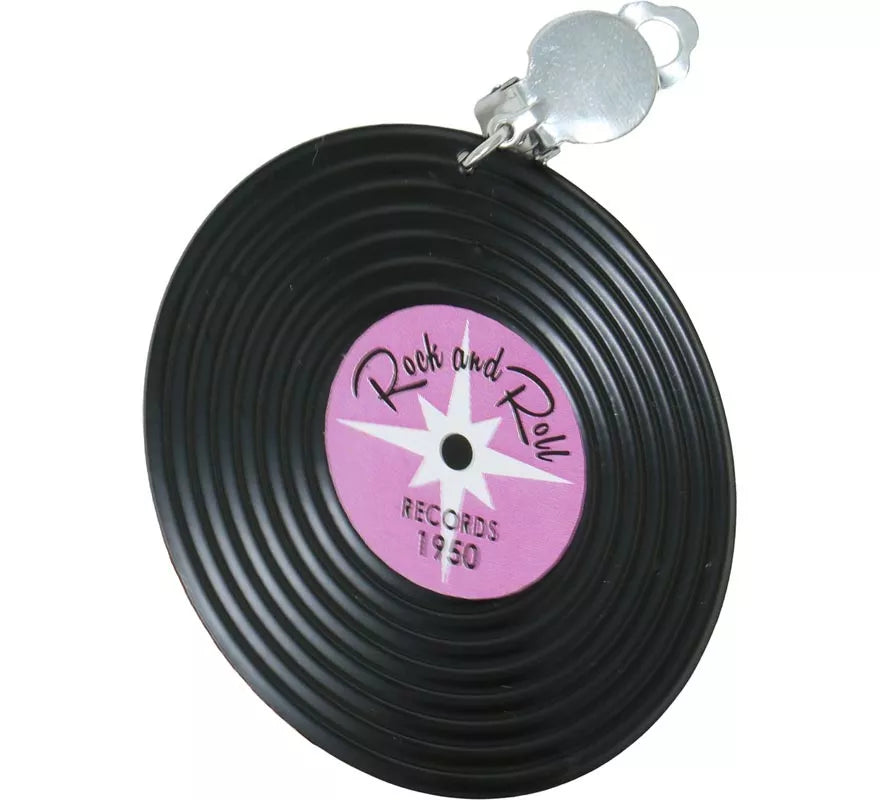 Translation missing: fr.Pendientes Discos de Vinilo de 5 cm