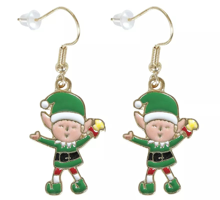 Translation missing: fr.Pendientes Duendes de Navidad