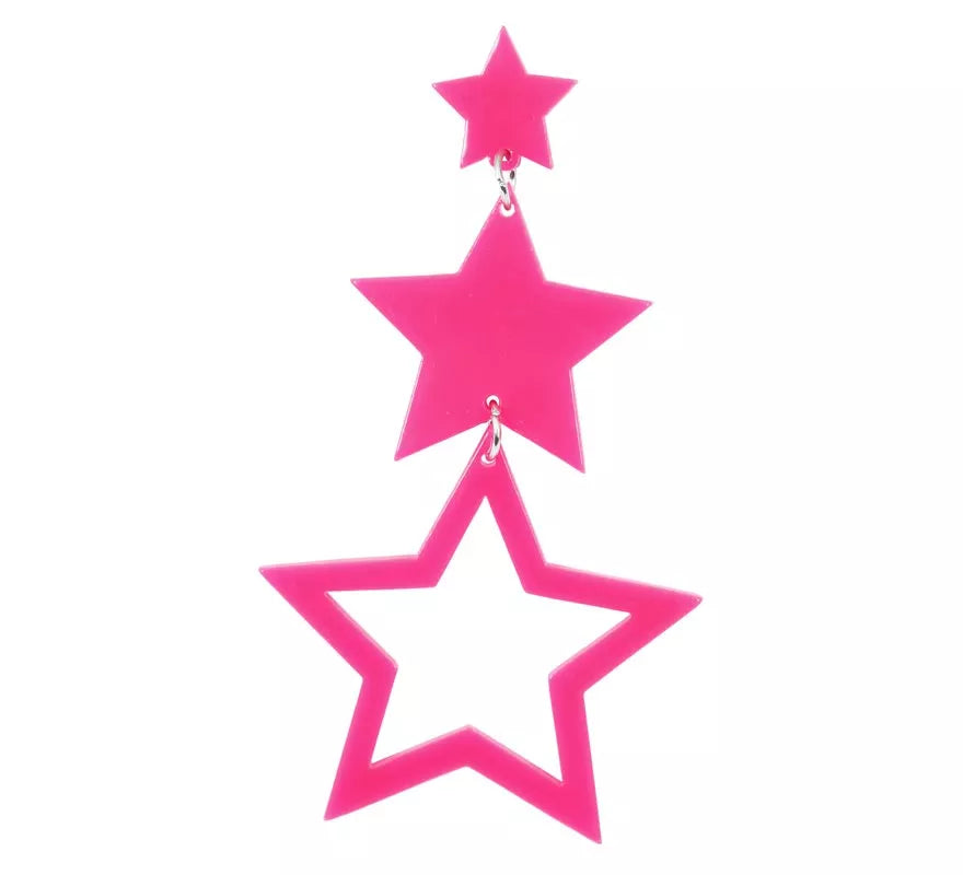 Translation missing: fr.Pendientes Estrellas Neón en colores surtidos