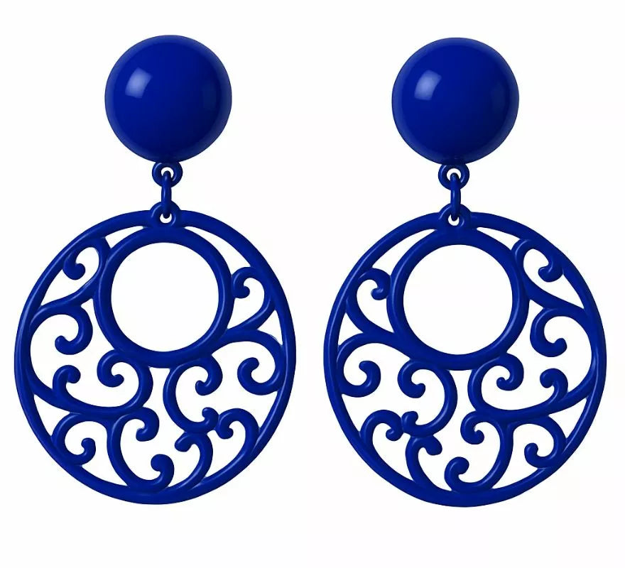 Translation missing: fr.Pendientes Flamenca Circulares con adornos en varios colores