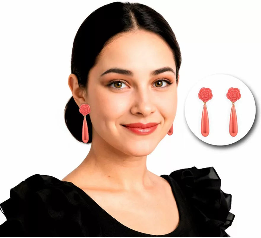 Translation missing: fr.Pendientes Lágrima de Sevillana o Flamenca en varios colores