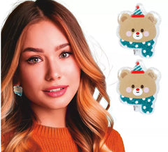 Boucles d'oreilles ours