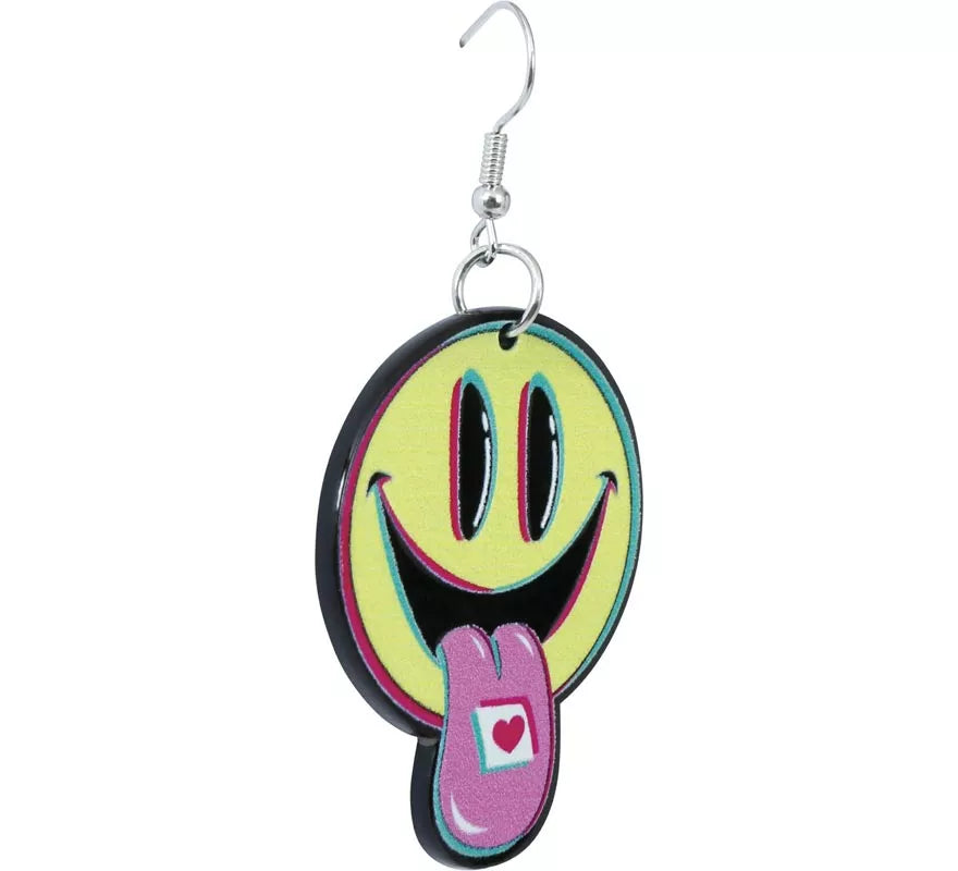 Pendientes Psicodélicos Smile