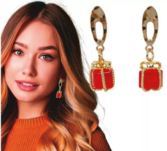 Boucles d'oreilles cadeaux de Noël