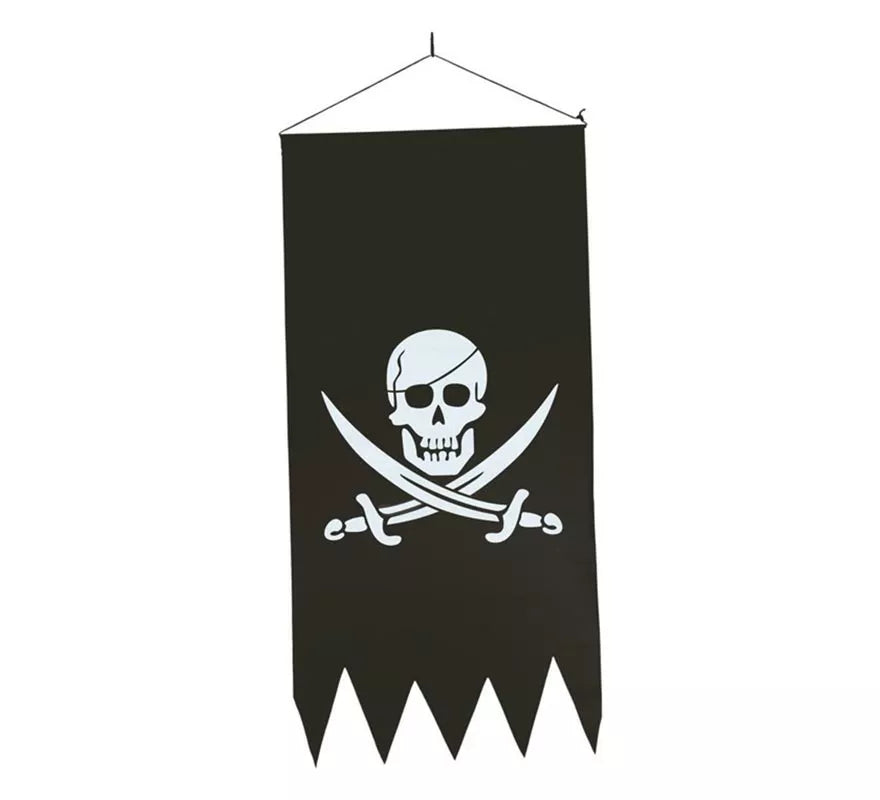 Translation missing: fr.Pendón Pirata 43X86 Cm