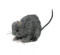 Petit Rat à Poil Gris 15cm