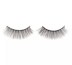 Cils fins noirs