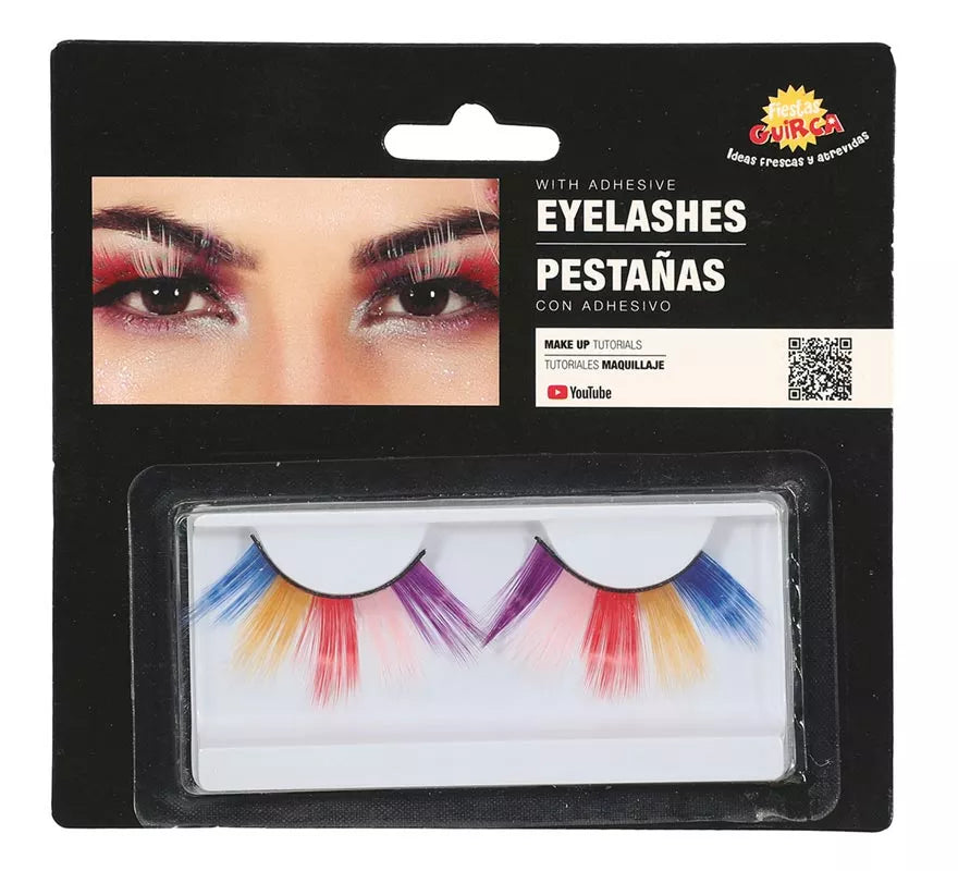 Translation missing: es.Pestañas Multicolor con Adhesivo
