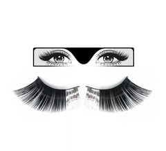 Longs cils noirs
