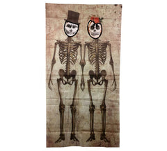 Photo Call Couple Squelette 158X58 cm