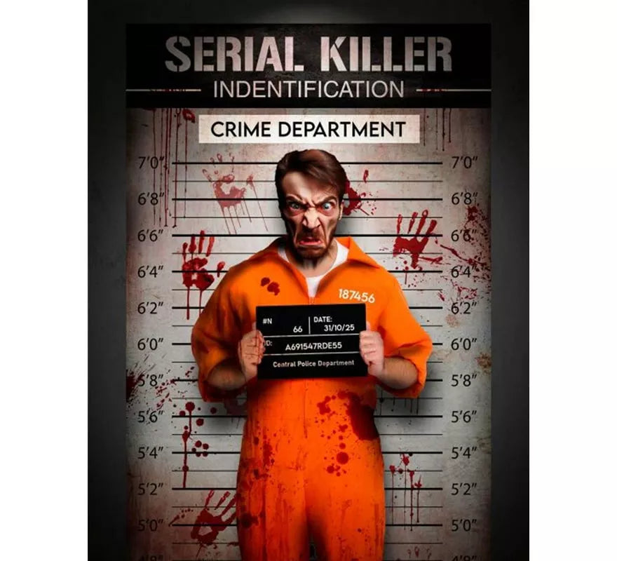 Translation missing: fr.Photocall Serial Killer Tela de 120x200 cm