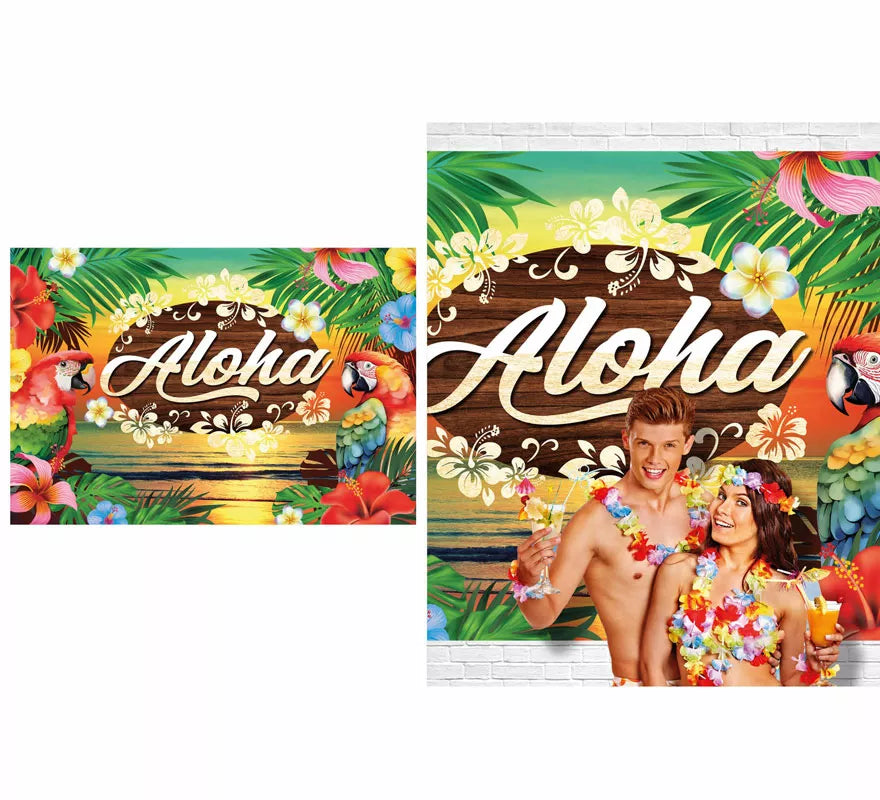 Translation missing: fr.Photocall Verano Aloha de 220x140 cm