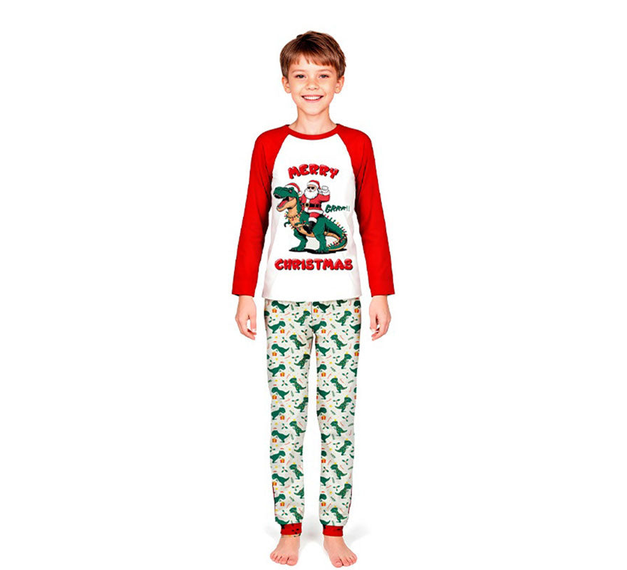 Translation missing: fr.Pijama Navideño de Dino para niños