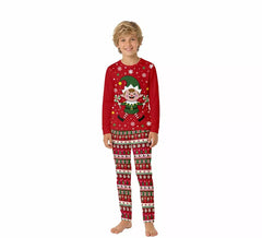 Pyjama 2 pièces lutin de Noël enfant