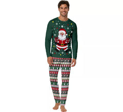 Pyjama de Noël 2 pièces Père Noël pour hommes