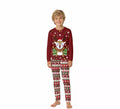Pijama Navideño de Reno de 2 Piezas para niños