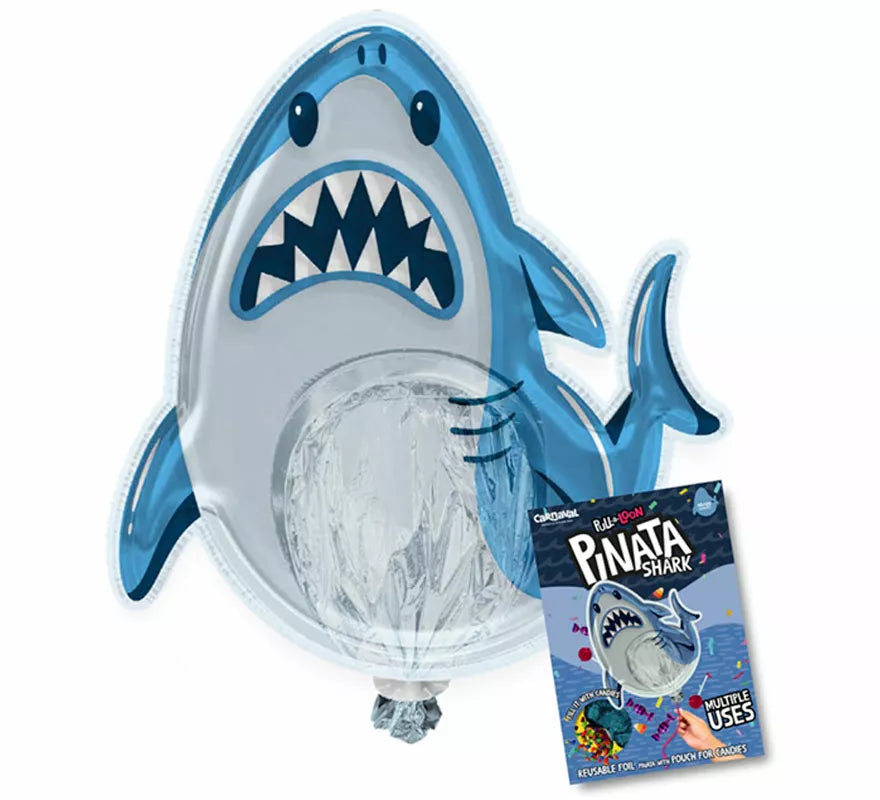Translation missing: fr.Piñata Tiburón Hinchable de 90x77 cm