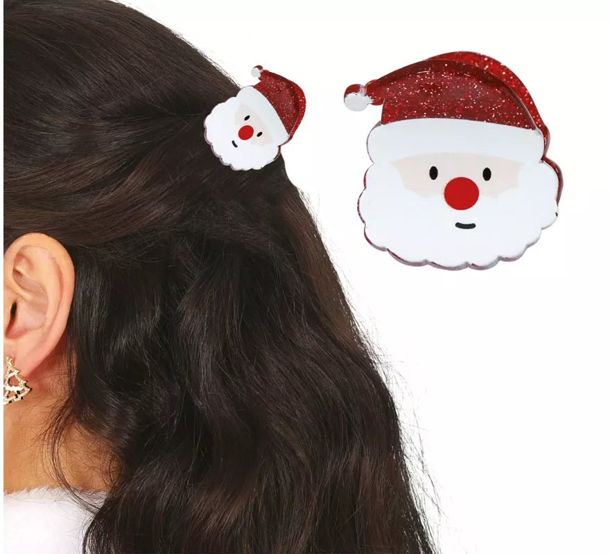 Translation missing: fr.Pinza de Papá Noel para el Pelo de 4,5 cm