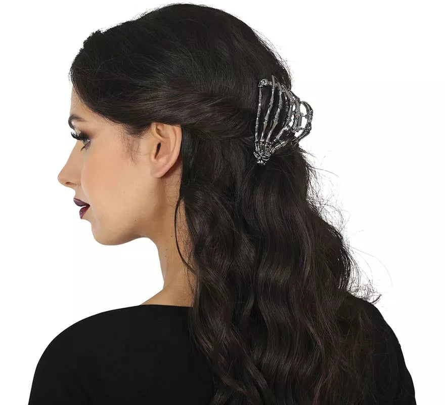 Translation missing: fr.Pinza Mano Esqueleto Metal para el Pelo de 8,5 cm