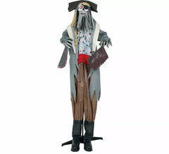 Pirate de la terreur avec lumière, son et mouvement de 180 cm
