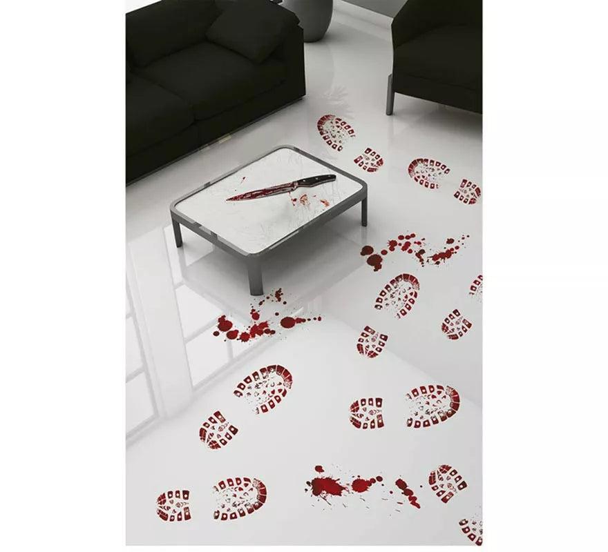 Translation missing: fr.Pisadas Botas con Sangre Adhesivas 2x25x70 cm
