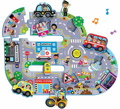 Indice de puzzle souple Ville attrayante