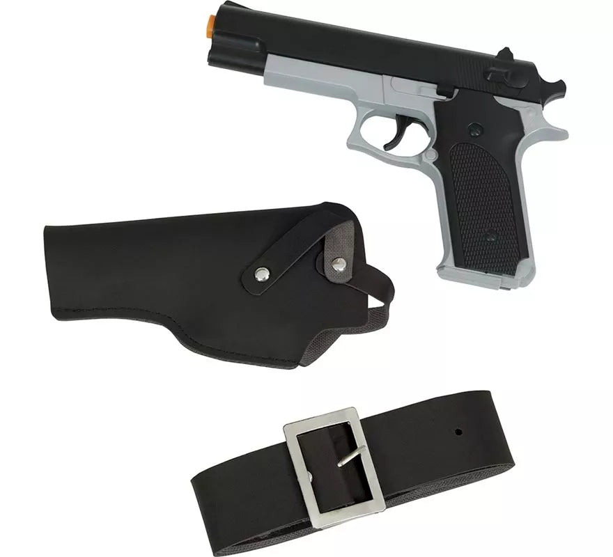 Translation missing: fr.Pistola 22 cm con Cartuchera de Plástico de Juguete