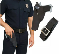 Pistolet jouet de 22 cm avec étui en plastique