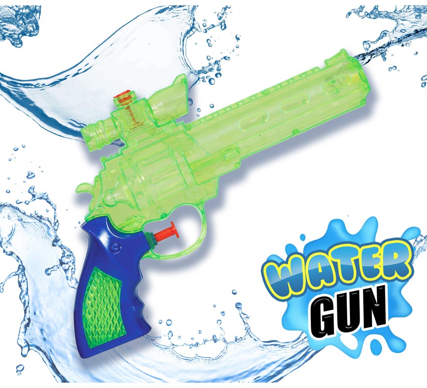 Translation missing: fr.Pistola de Agua Transparente Colores 23 cm