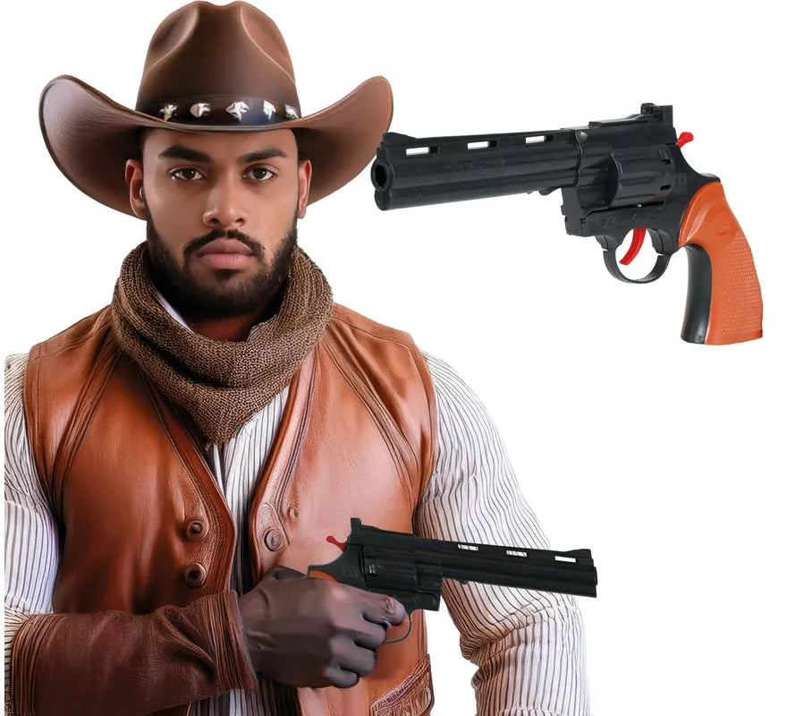 Translation missing: fr.Pistola de Vaquero de 25 cm de Plástico de Juguete