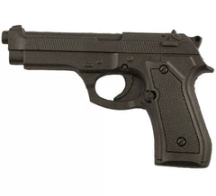 Pistolet noir mousse 20 cm