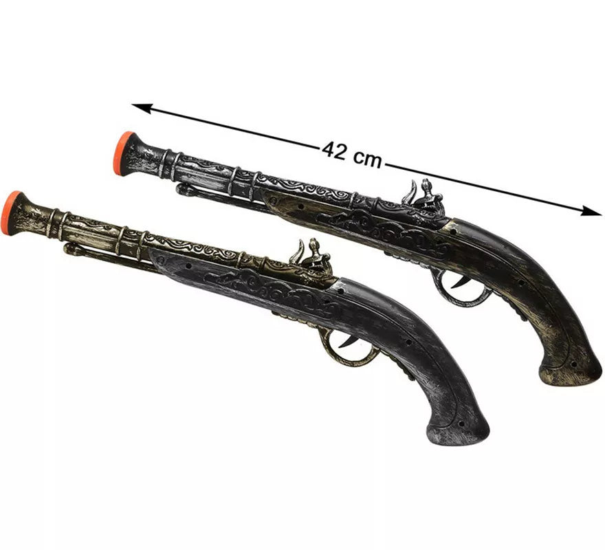 Translation missing: fr.Pistola o Trabuco Pirata de 42 cm en 2 colores surtidos