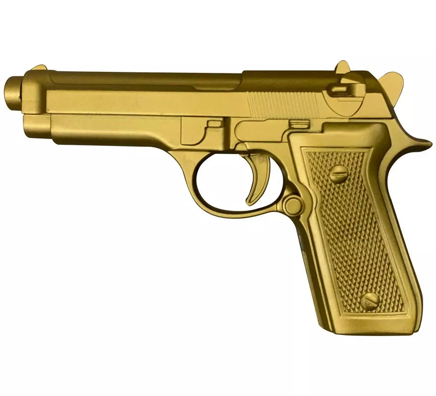 Translation missing: fr.Pistola oro metalizado de 22x13 cm