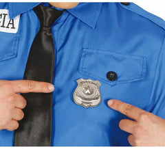 Badge de Policier Métallique
