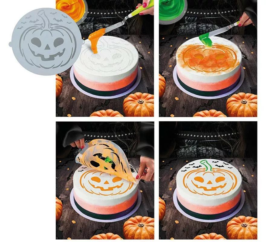 Translation missing: fr.Plantilla de Calabaza Decoración Pasteles 25 cm