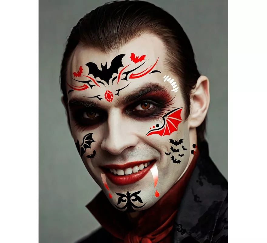 Translation missing: fr.Plantilla de Maquillaje Vampiro de 14x20 cm