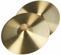 Cymbales musicales en bronze de 15,25 cm