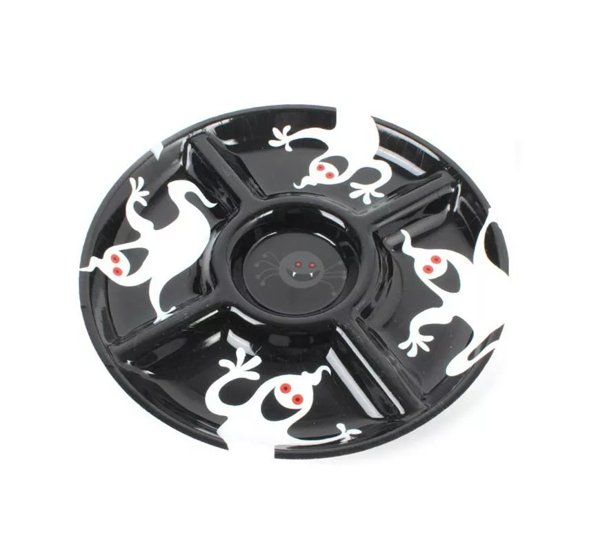 Plato Fantasmas para snacks de 30x2,5 cm